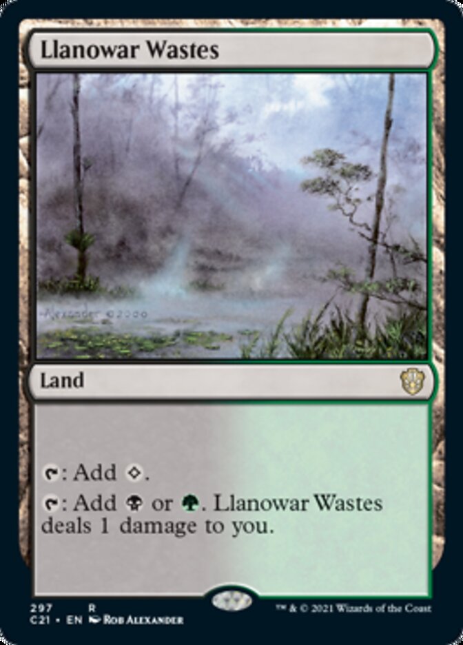Llanowar Wastes [Commander 2021] | Silver Goblin