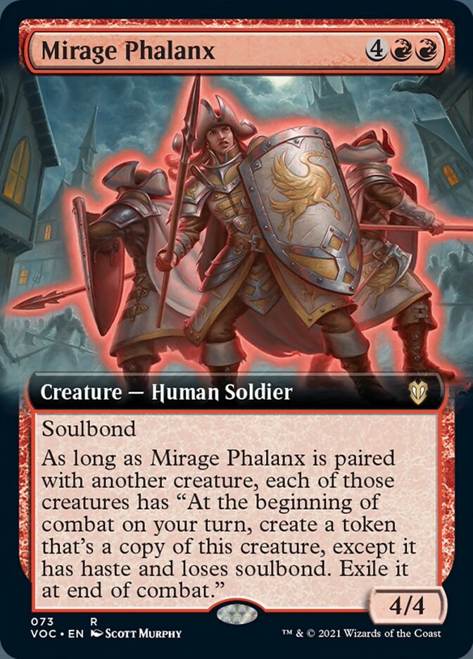 Mirage Phalanx (Extended Art) [Innistrad: Crimson Vow Commander] | Silver Goblin