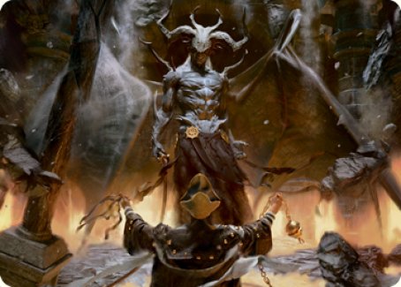 Ormendahl, the Corrupter Art Card [Innistrad: Midnight Hunt Art Series] | Silver Goblin