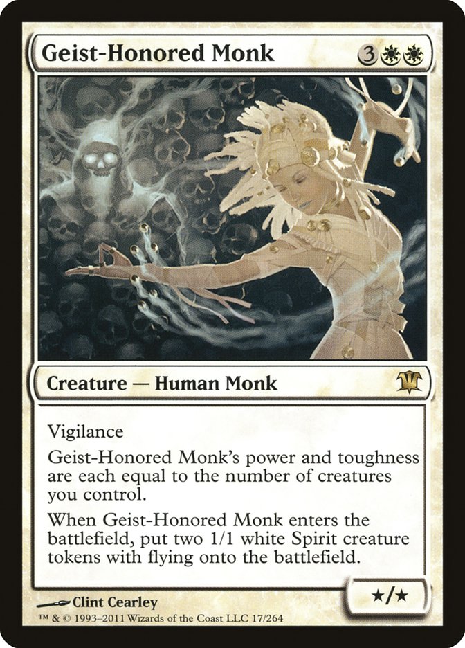 Geist-Honored Monk [Innistrad] | Silver Goblin