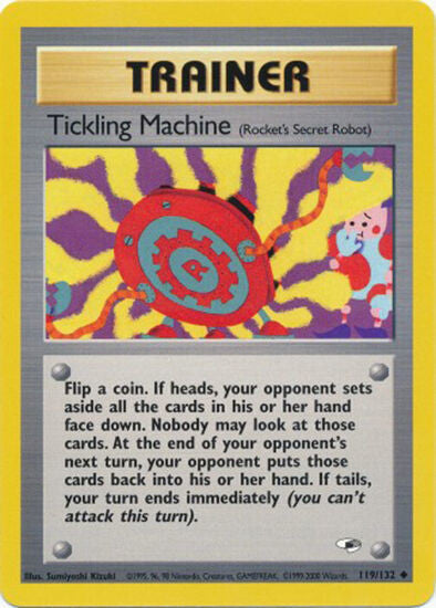 Tickling Machine (119/132) [Gym Heroes Unlimited] | Silver Goblin