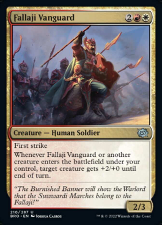 Fallaji Vanguard [The Brothers' War] | Silver Goblin