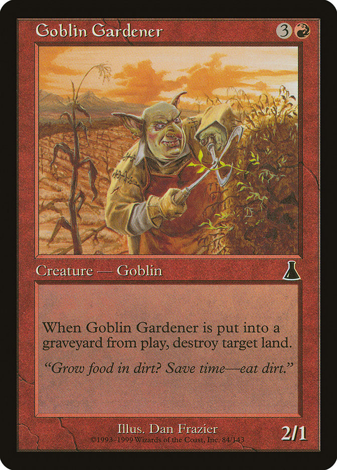 Goblin Gardener [Urza's Destiny] | Silver Goblin