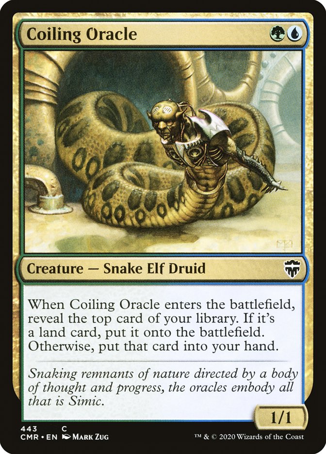 Coiling Oracle [Commander Legends] | Silver Goblin