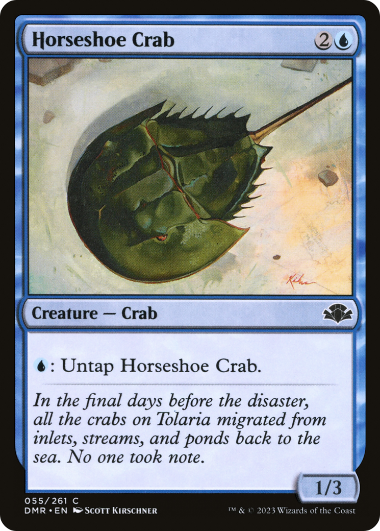 Horseshoe Crab [Dominaria Remastered] | Silver Goblin