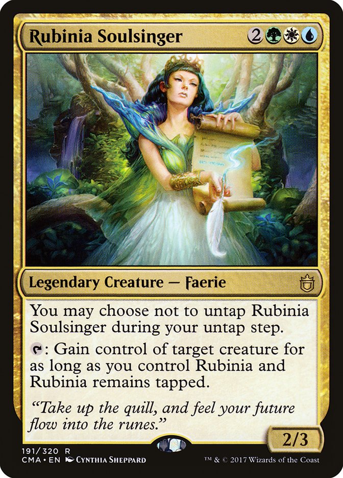 Rubinia Soulsinger [Commander Anthology] | Silver Goblin