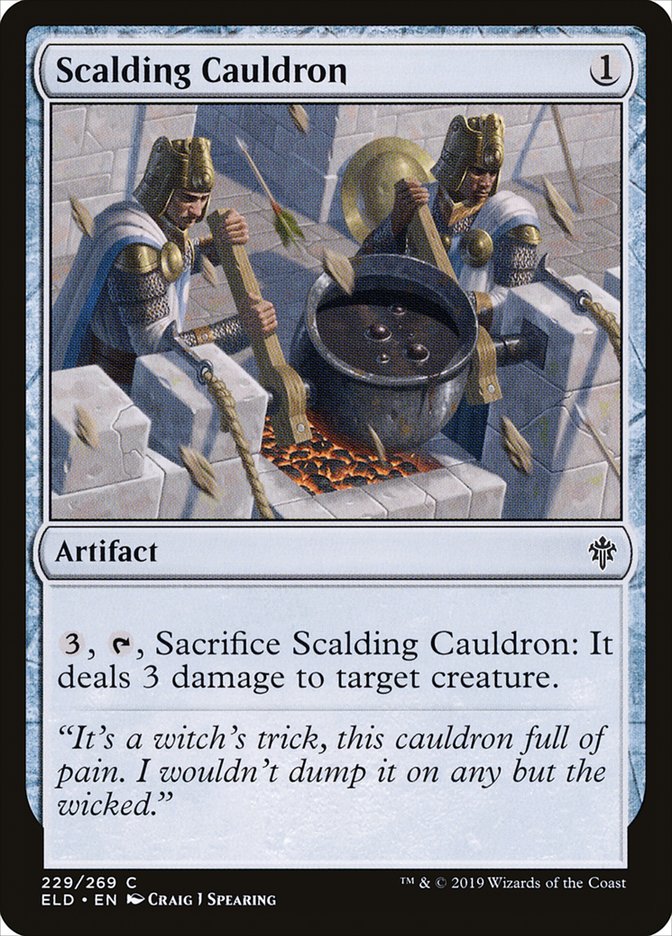 Scalding Cauldron [Throne of Eldraine] | Silver Goblin