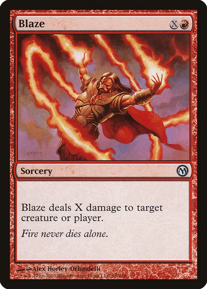 Blaze [Duels of the Planeswalkers] | Silver Goblin