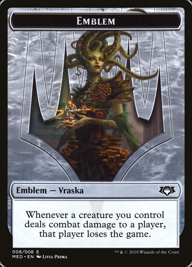 Vraska, Golgari Queen Emblem [Mythic Edition Tokens] | Silver Goblin