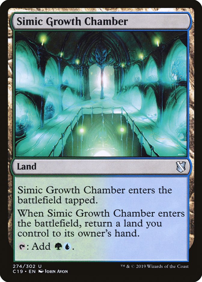 Simic Growth Chamber [Commander 2019] | Silver Goblin