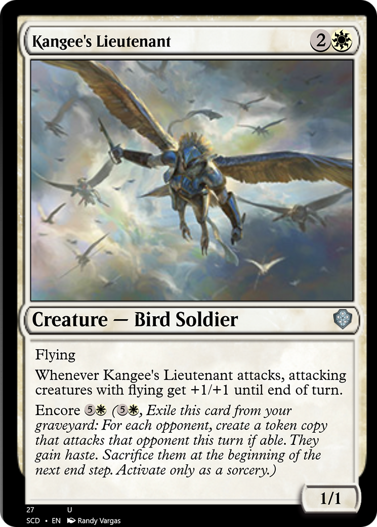 Kangee's Lieutenant [Starter Commander Decks] | Silver Goblin