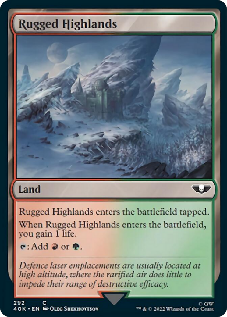 Rugged Highlands [Warhammer 40,000] | Silver Goblin