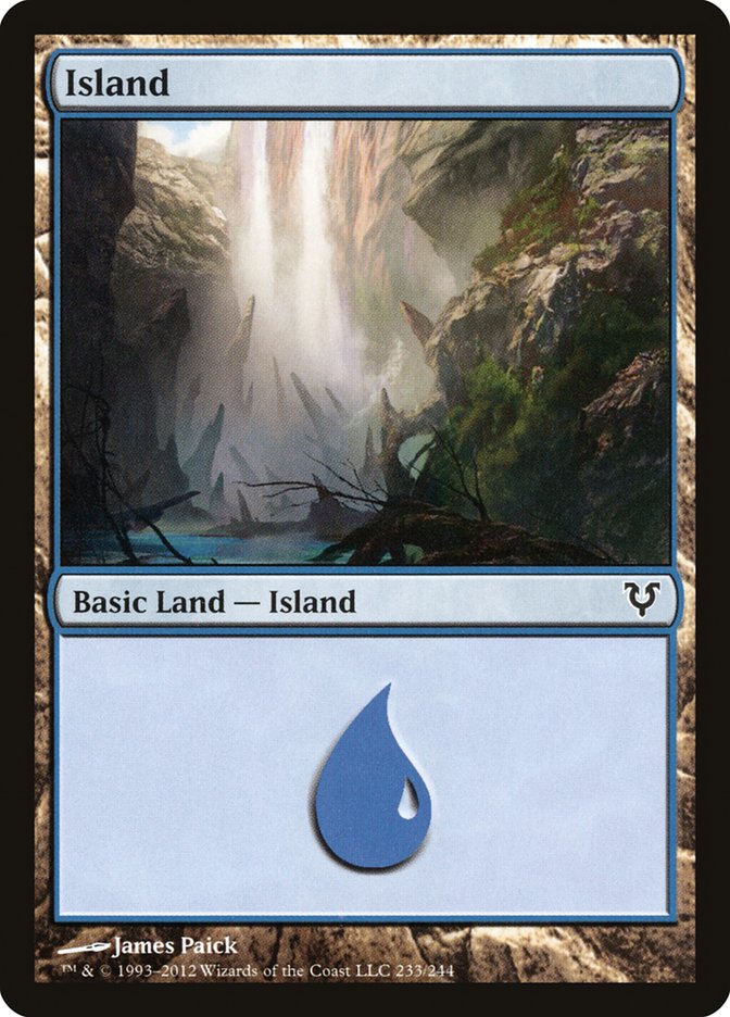 Island (233) [Avacyn Restored] | Silver Goblin