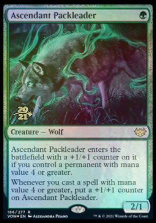 Ascendant Packleader [Innistrad: Crimson Vow Prerelease Promos] | Silver Goblin