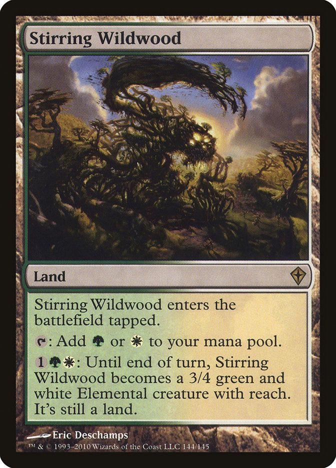 Stirring Wildwood [Worldwake] | Silver Goblin