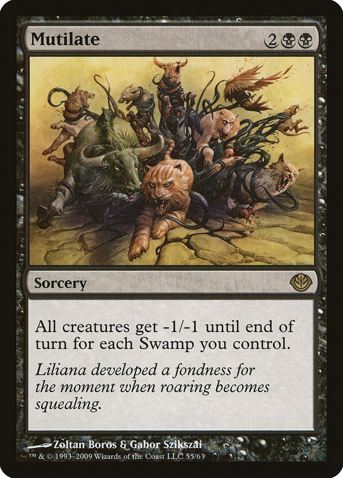 Mutilate [Duel Decks: Garruk vs. Liliana] | Silver Goblin