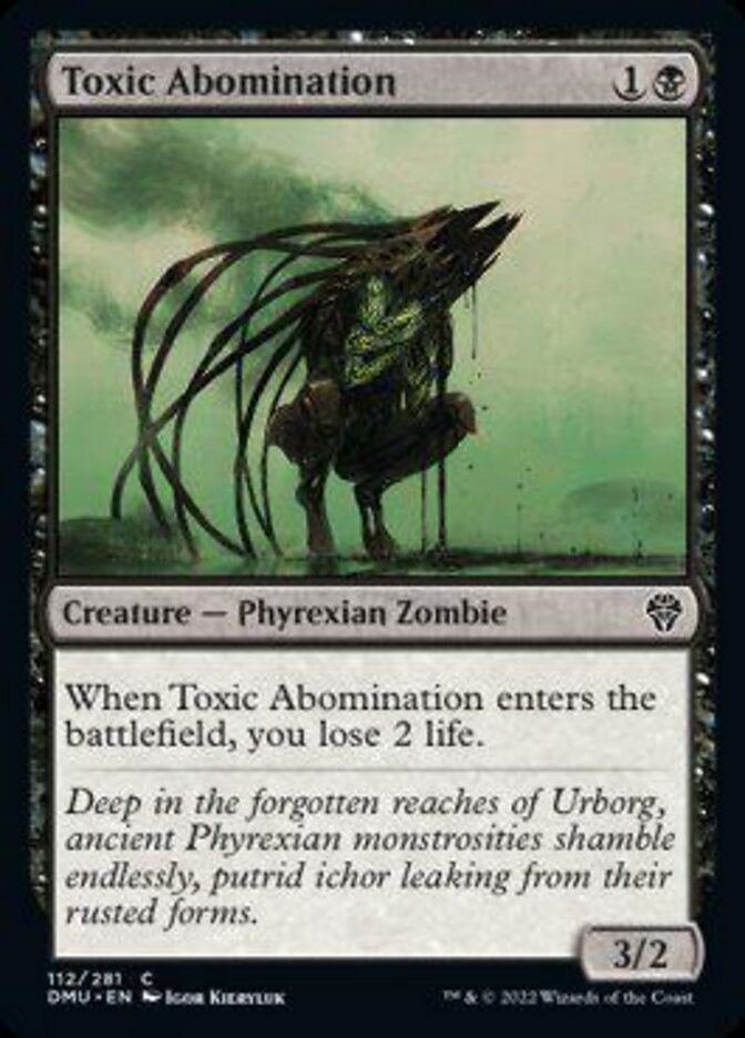 Toxic Abomination [Dominaria United] | Silver Goblin