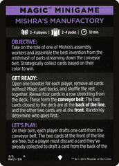 Mishra's Manufactory (Magic Minigame) [Modern Horizons 2 Minigame] | Silver Goblin