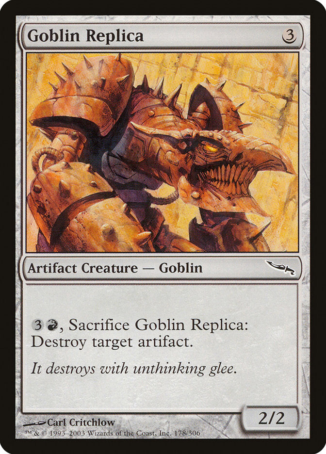 Goblin Replica [Mirrodin] | Silver Goblin
