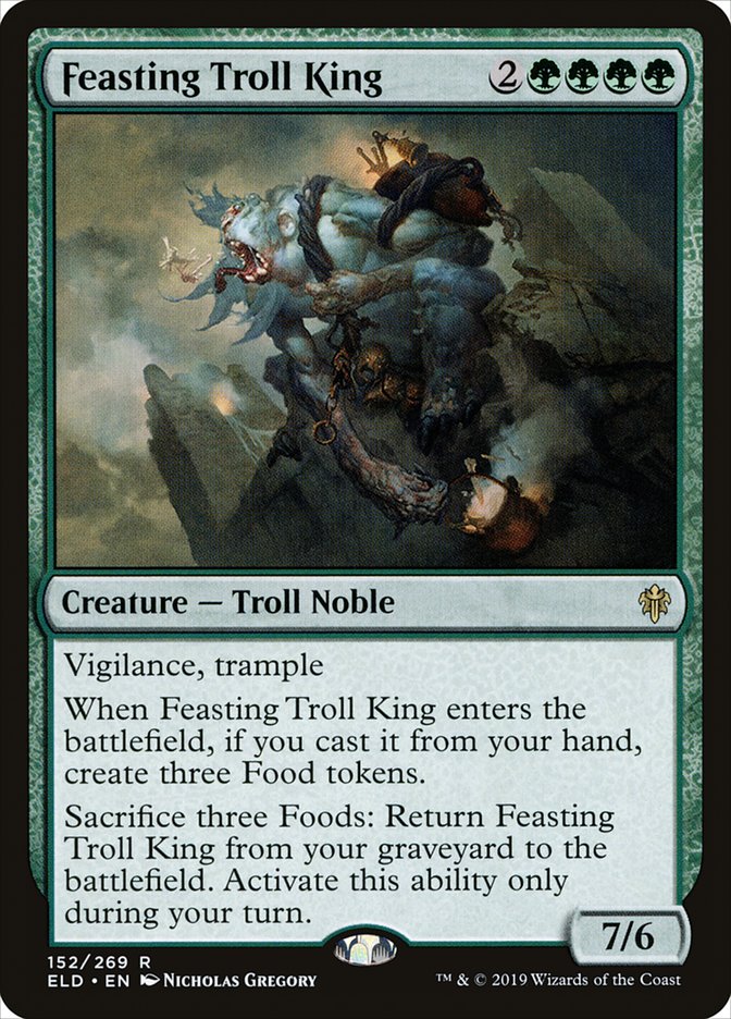 Feasting Troll King [Throne of Eldraine] | Silver Goblin
