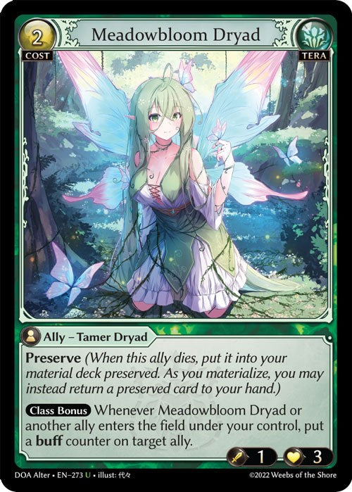 Meadowbloom Dryad (273) [Dawn of Ashes: Alter Edition] | Silver Goblin