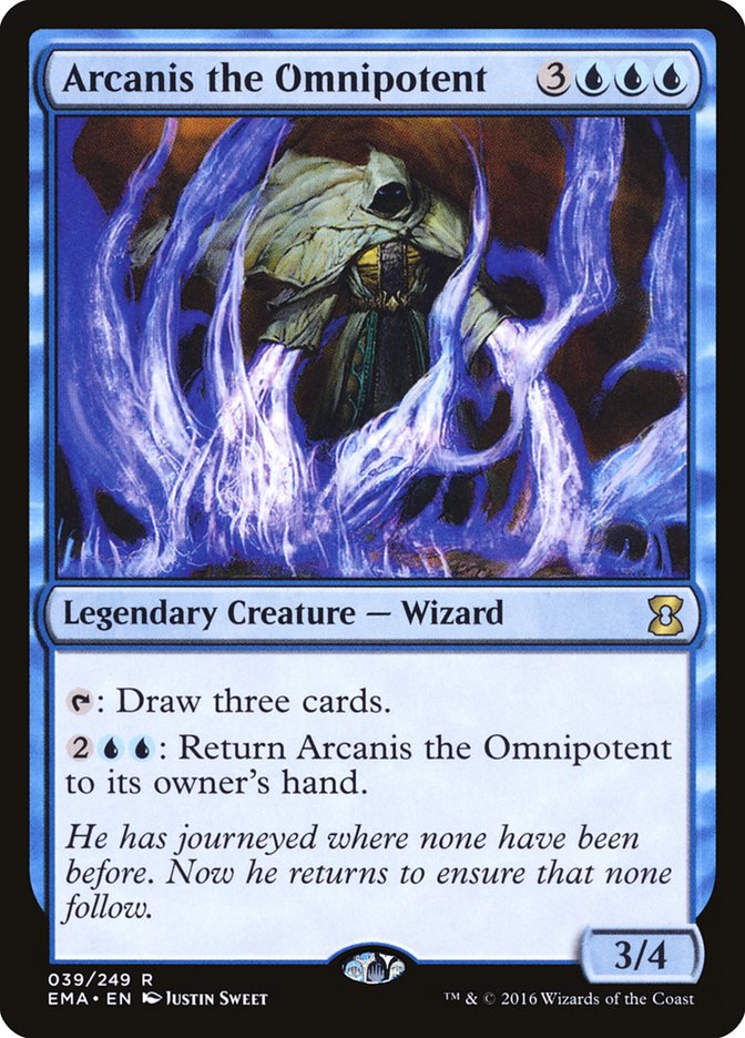 Arcanis the Omnipotent [Eternal Masters] | Silver Goblin