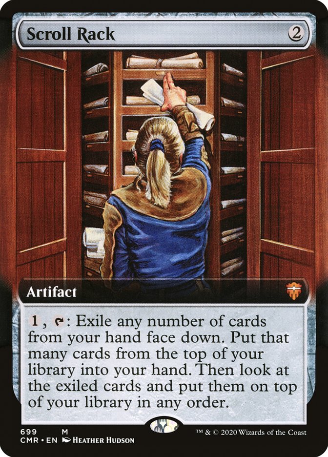 Scroll Rack (Extended Art) [Commander Legends] | Silver Goblin