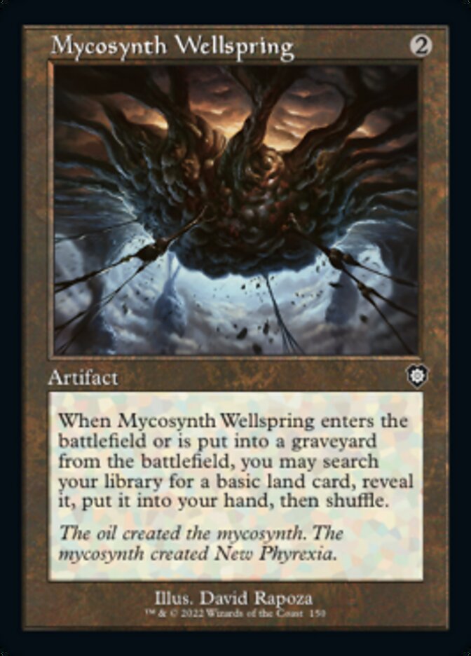 Mycosynth Wellspring (Retro) [The Brothers' War Commander] | Silver Goblin