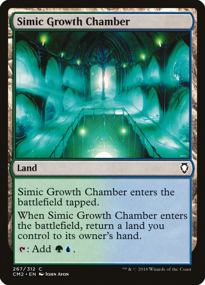 Simic Growth Chamber [Commander Anthology Volume II] | Silver Goblin