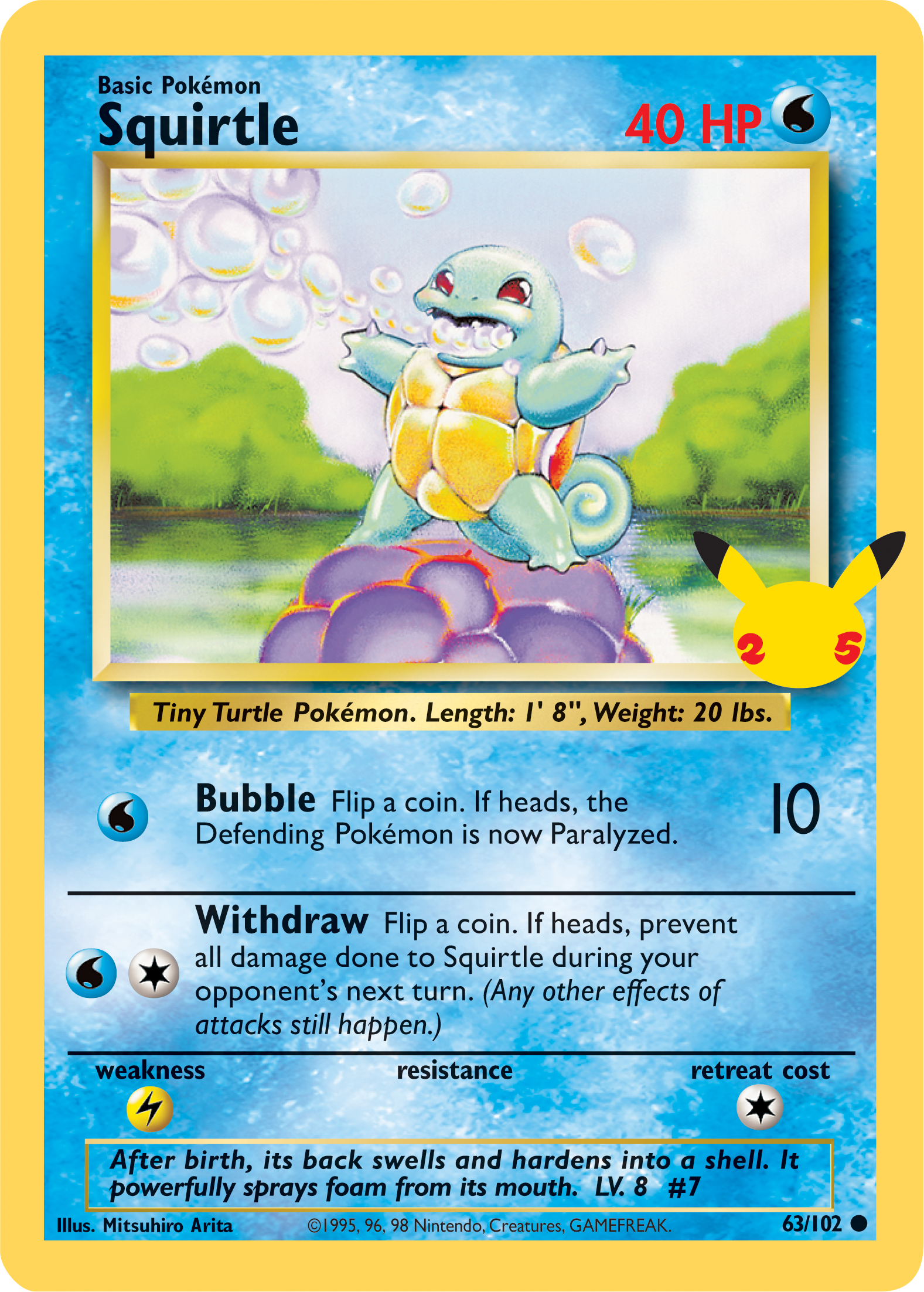 Squirtle (63/102) [First Partner Pack] | Silver Goblin