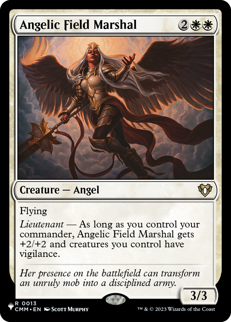 Angelic Field Marshal [Secret Lair: Angels] | Silver Goblin