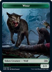Wolf // Wurm (030) Double-Sided Token [Double Masters Tokens] | Silver Goblin