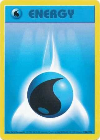 Water Energy (102/102) [Base Set Shadowless Unlimited] | Silver Goblin