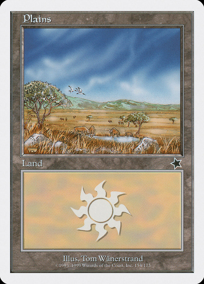 Plains (154) [Starter 1999] | Silver Goblin