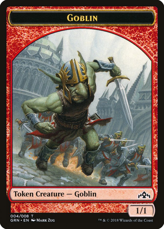 Goblin Token [Guilds of Ravnica Tokens] | Silver Goblin