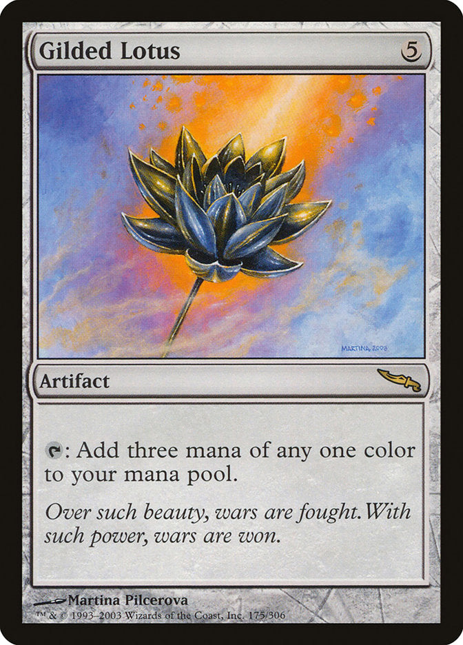 Gilded Lotus [Mirrodin] | Silver Goblin