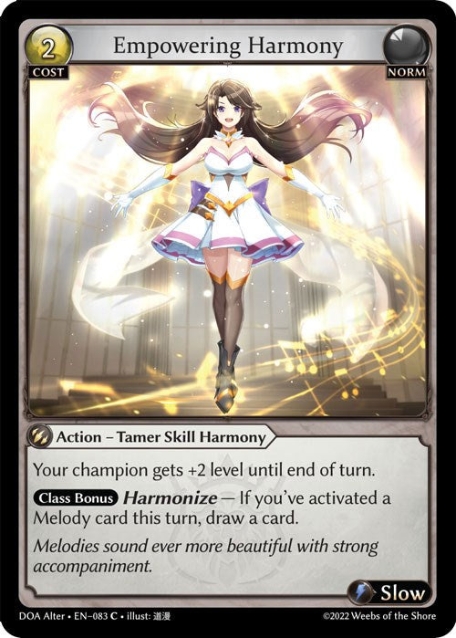 Empowering Harmony (083) [Dawn of Ashes: Alter Edition] | Silver Goblin