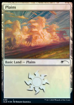Plains (Unicorns) (543) [Secret Lair Drop Promos] | Silver Goblin