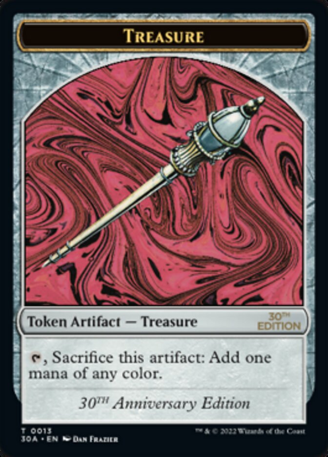 Treasure Token (013) [30th Anniversary Tokens] | Silver Goblin