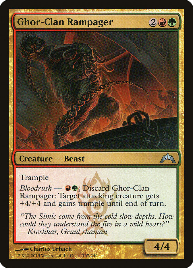 Ghor-Clan Rampager [Gatecrash] | Silver Goblin