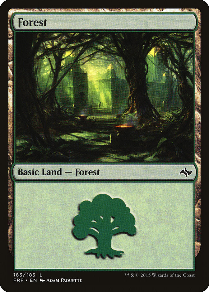 Forest (185) [Fate Reforged] | Silver Goblin