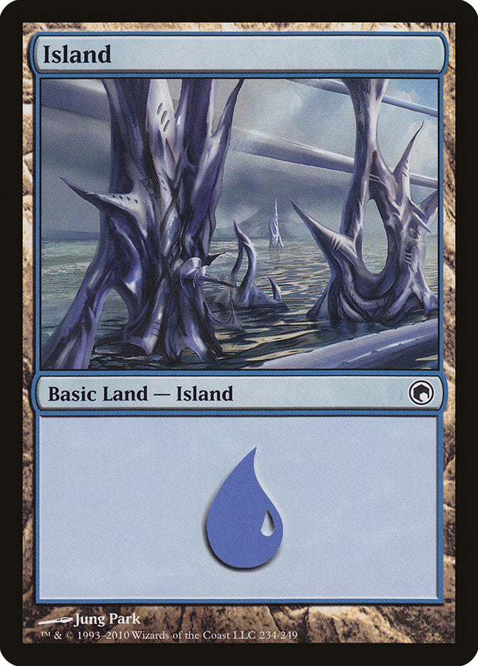 Island (234) [Scars of Mirrodin] | Silver Goblin