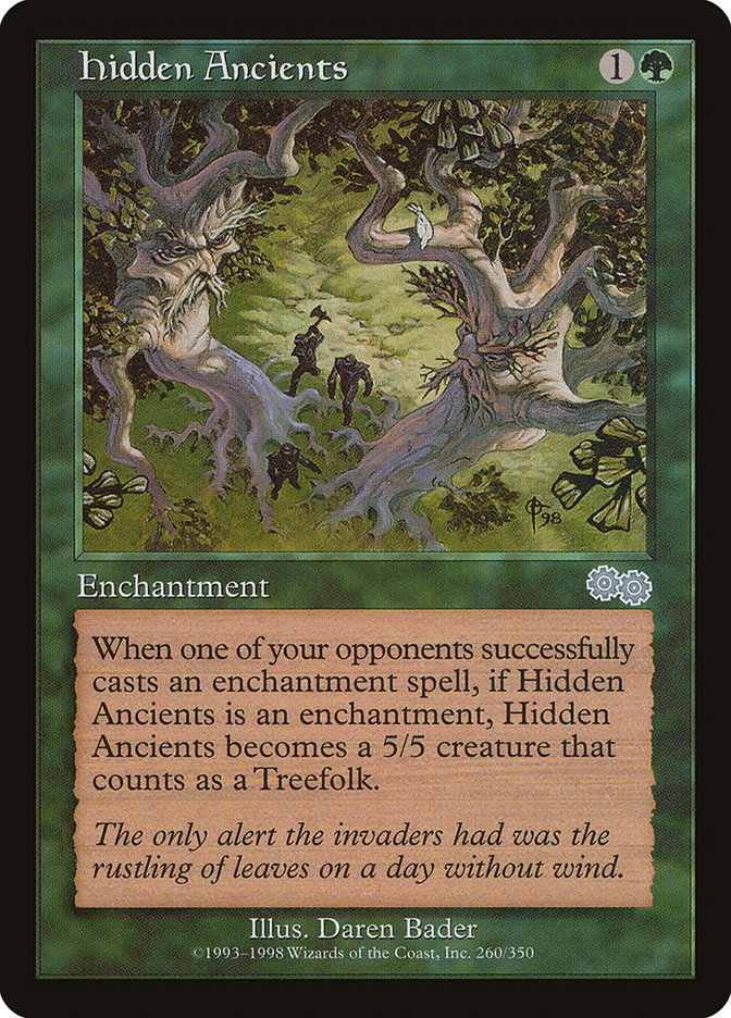 Hidden Ancients [Urza's Saga] | Silver Goblin