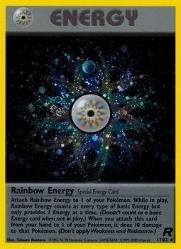 Rainbow Energy (17/82) [Team Rocket Unlimited] | Silver Goblin