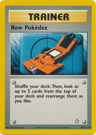 New Pokedex (95/111) [Neo Genesis Unlimited] | Silver Goblin
