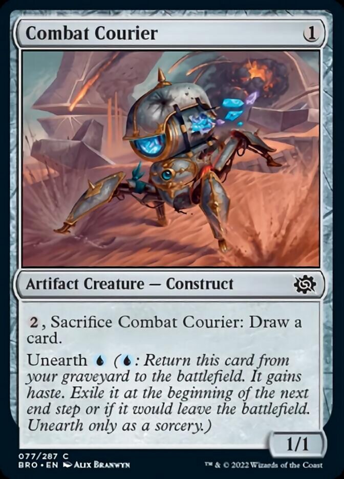 Combat Courier [The Brothers' War] | Silver Goblin