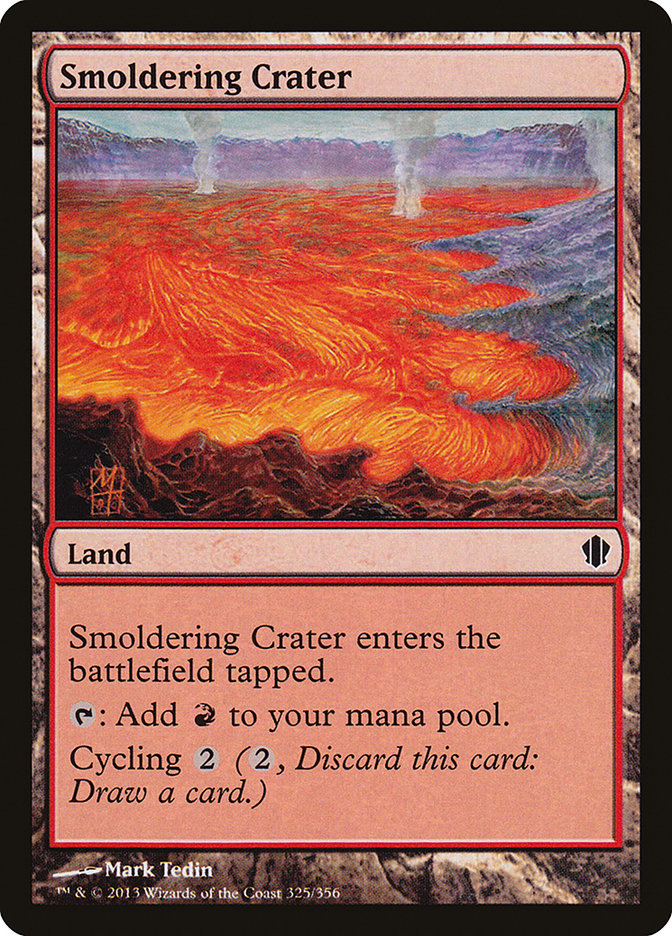Smoldering Crater [Commander 2013] | Silver Goblin