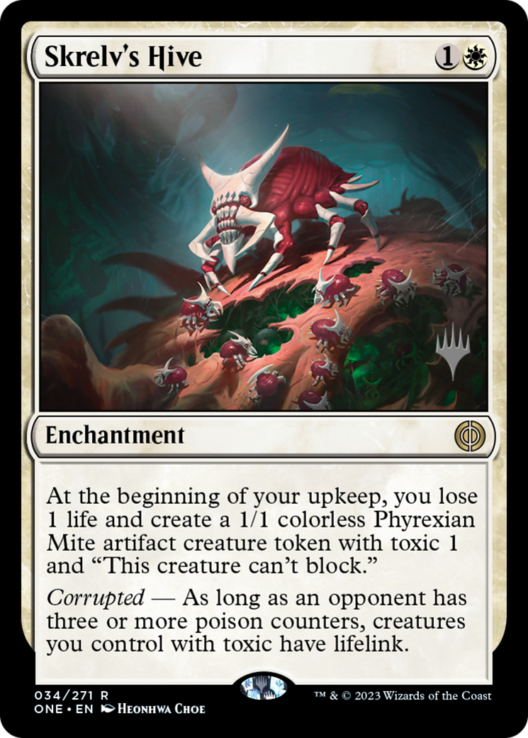 Skrelv's Hive (Promo Pack) [Phyrexia: All Will Be One Promos] | Silver Goblin