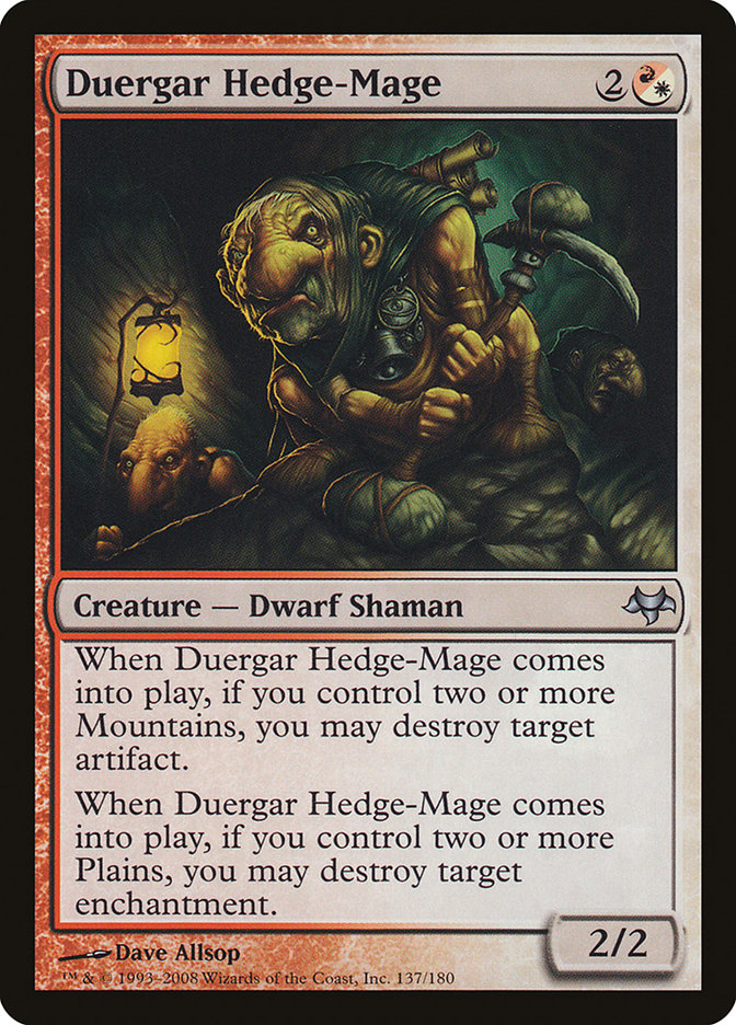 Duergar Hedge-Mage [Eventide] | Silver Goblin