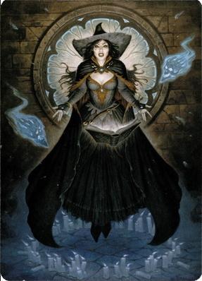 Tasha, the Witch Queen Art Card (76) [Commander Legends: Battle for Baldur's Gate Art Series] | Silver Goblin